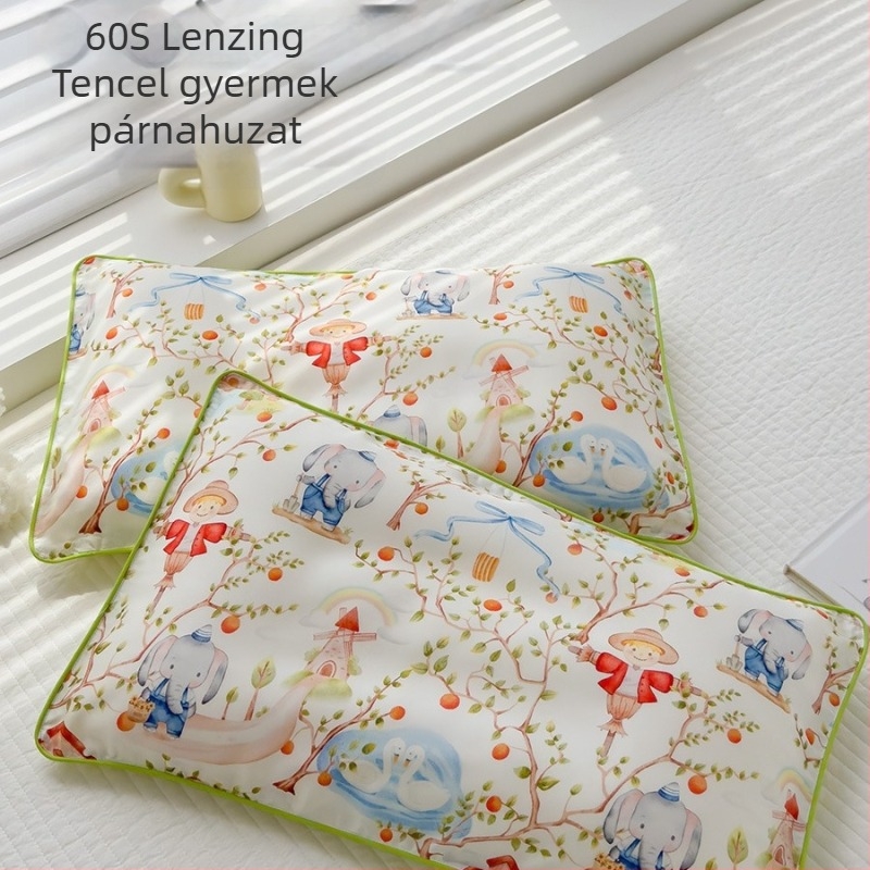 60 Lenzing Tencel párnahuzat gyerekeknek, hűs Ice Silk anyag, babáknak, egy méret