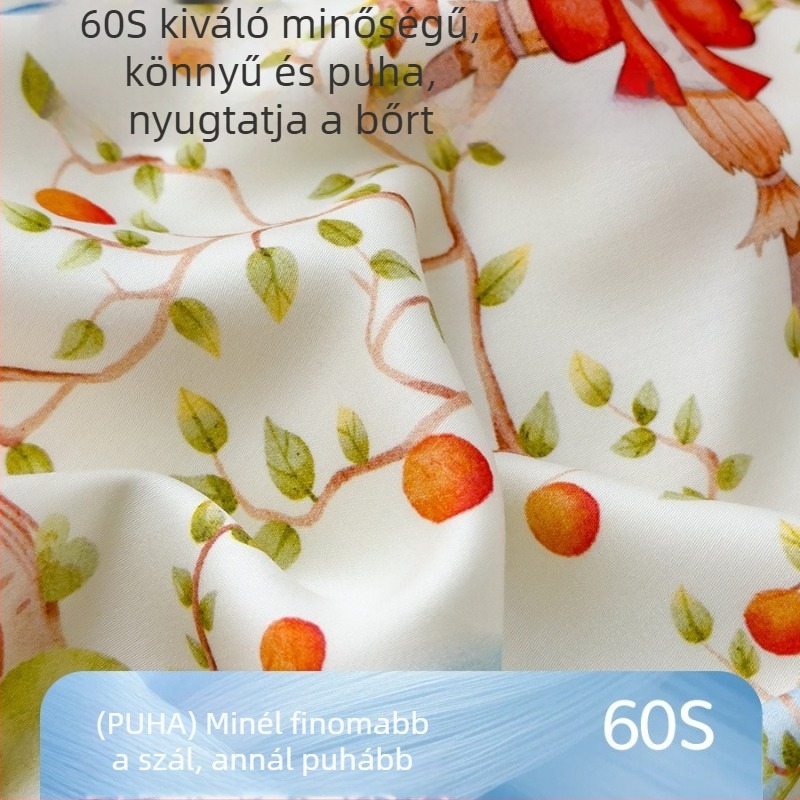 60 Lenzing Tencel párnahuzat gyerekeknek, hűs Ice Silk anyag, babáknak, egy méret