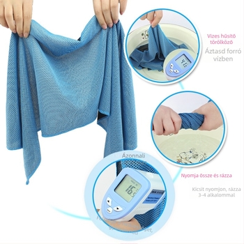 SingleLady Gyorsan száradó sporttörölköző, nedvszívó, Ak0891, logó nyomtatás lehetséges