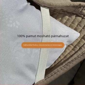 Párnahuzat, Luqing Home Textiles, 100% pamut, négy évszakos, csúszásmentes