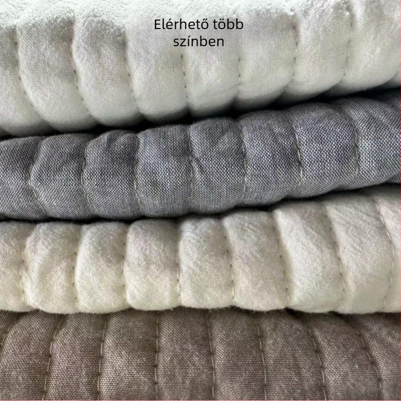 Párnahuzat, Luqing Home Textiles, 100% pamut, négy évszakos, csúszásmentes