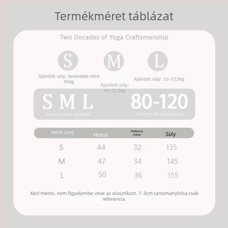 Női jóga top Spandex-Nylon anyagból, gyorsan szárad, melltartóbetétekkel, I-alakú hátsó dizájn, hossz 46 cm