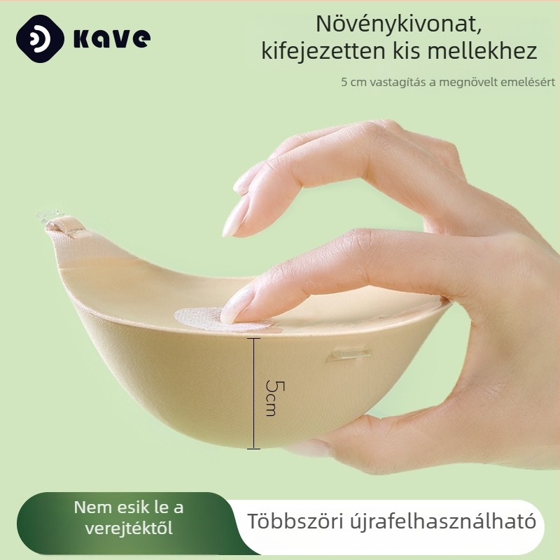 Megvastított mellkasbetét nőknek, emelő hatással, láthatatlan párnák menyasszonyi ruhához