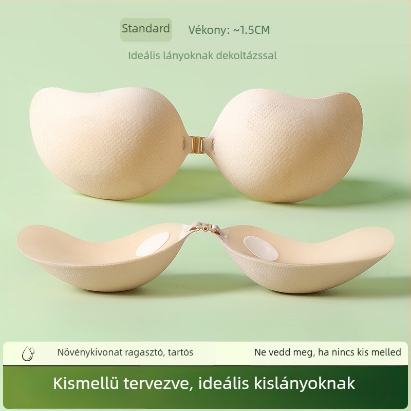 Megvastított mellkasbetét nőknek, emelő hatással, láthatatlan párnák menyasszonyi ruhához