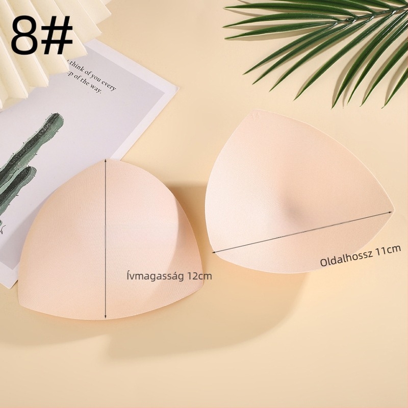 Szellőző bikini felső betétek – kerek, vékony, félkör és háromszög kosár, szivacs