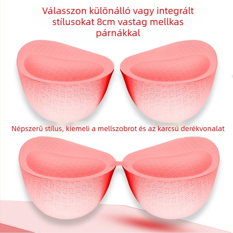 Nylon sportmelltartó levehető vastagított betéttel, légáteresztő, formát javít