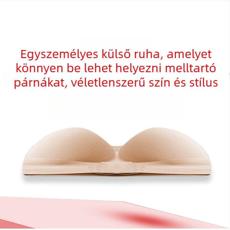 Nylon sportmelltartó levehető vastagított betéttel, légáteresztő, formát javít