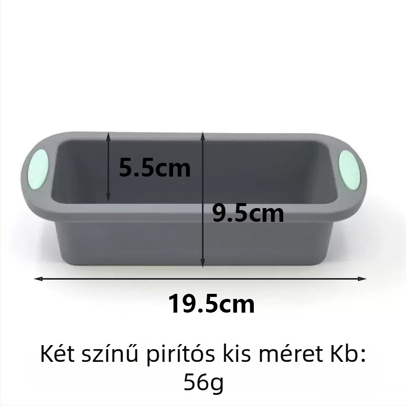 Süteményforma - szilikon, szabálytalan alak, magas hőmérsékletet tűrő, könnyű kiemelés a formából, sütéshez