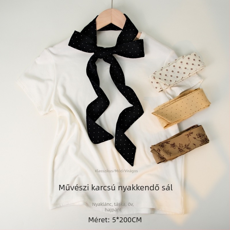 Tencel Lyocell sál, virágmintás, sima szövés, irodalmi retro stílus, tavaszi szezon