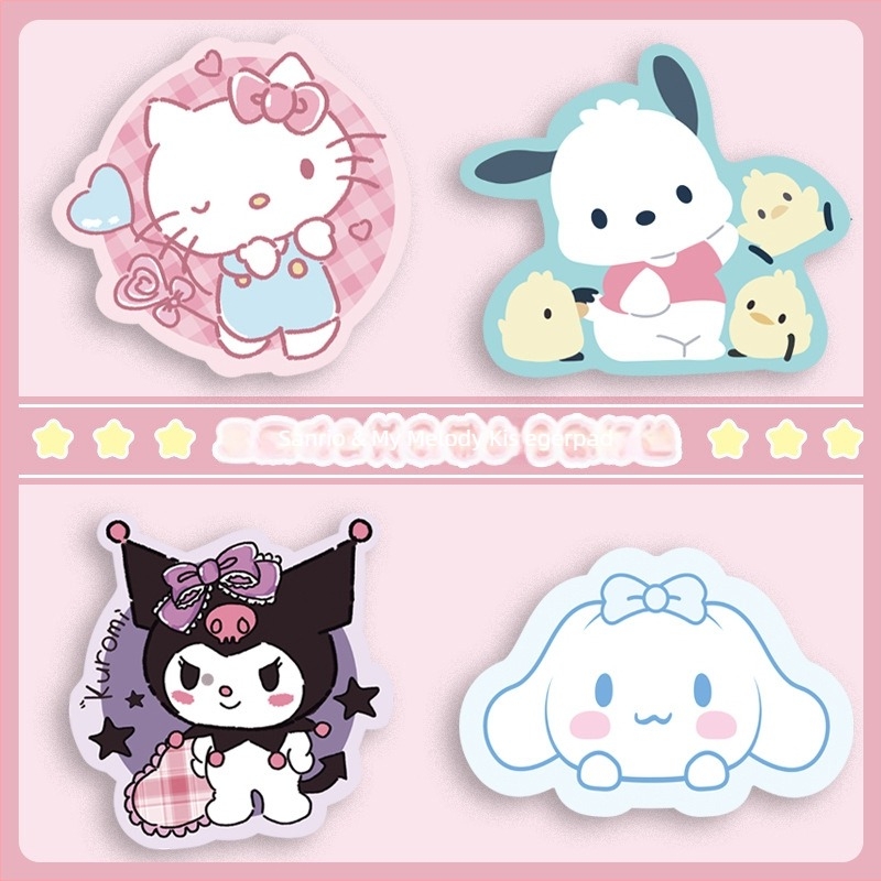 Sanrio egérpad, kis méret, aranyos különleges alakú, Ins stílusú, cartoon asztali alátét bőrből