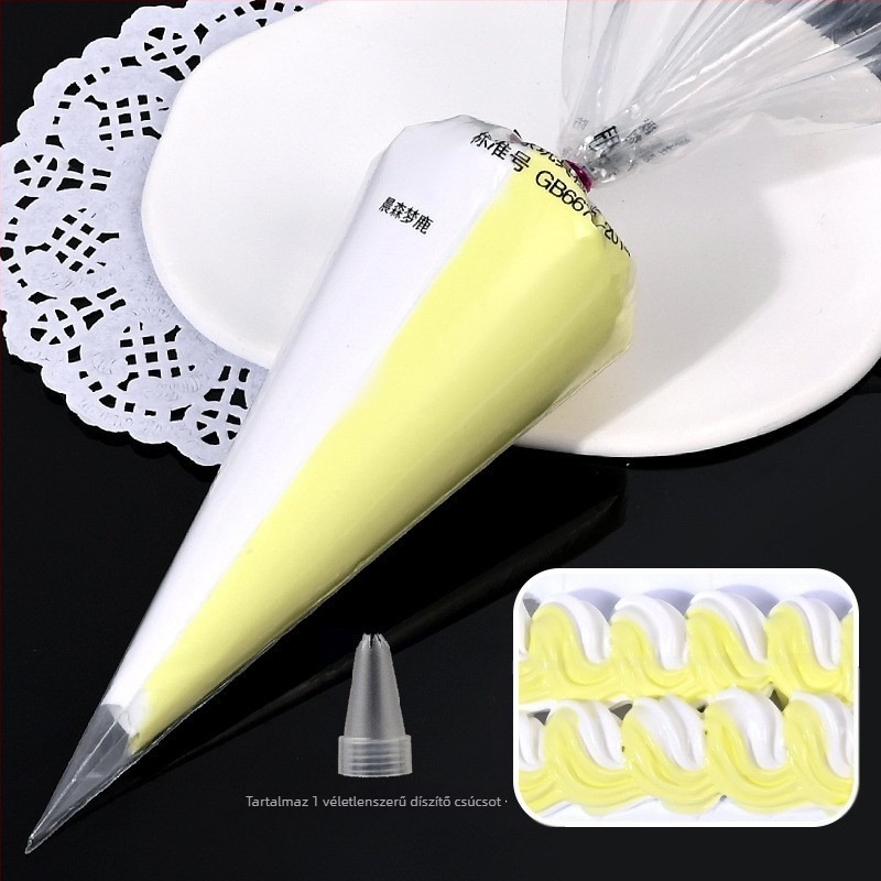 DIY krém ragasztó ékszerkészítéshez — epoxi kezelt műanyag/gyanta, rajzfilm-stílus, friss és édes