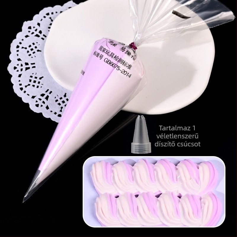 DIY krém ragasztó ékszerkészítéshez — epoxi kezelt műanyag/gyanta, rajzfilm-stílus, friss és édes