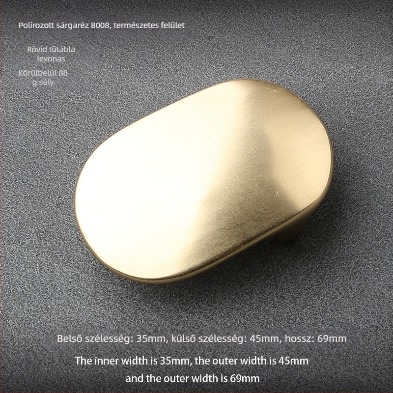 Réz övcsat, sima csat, retro stílus; testreszabás elérhető; 2020 nyári kiadás