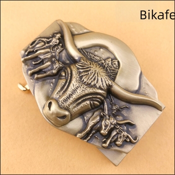 Rézből készült automata övcsat, retro stílus, szabadidőhöz.