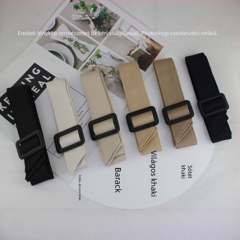 Női windbreaker öv szövött anyagból japán csattal; márka Golden Pear; mosható, festés, összerakás, kézi varrás; csomagolás: 1 csomag OPP zacskóban