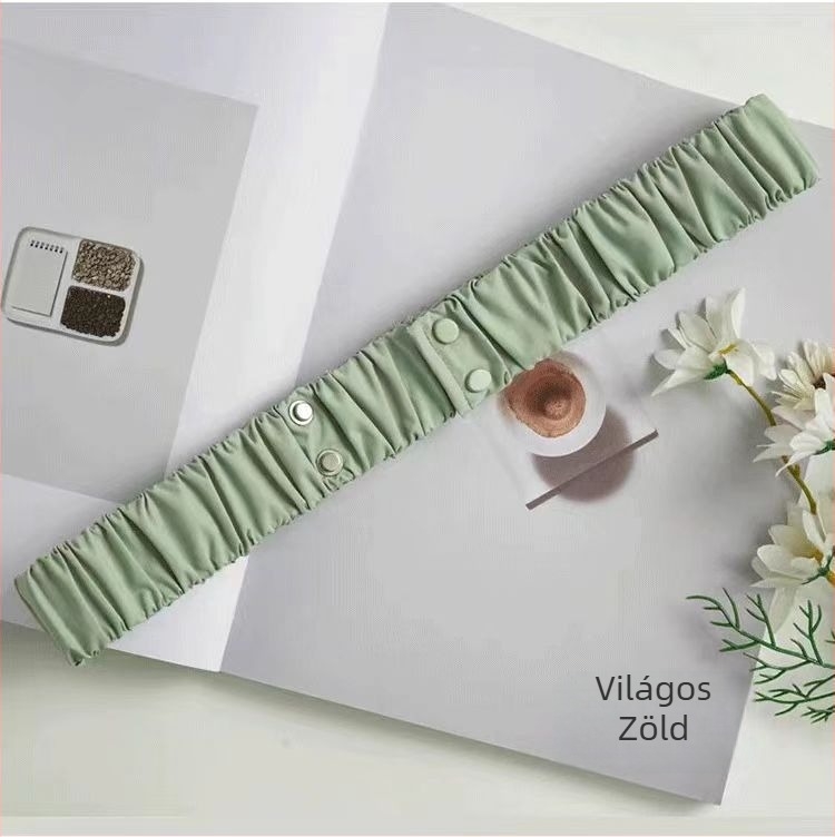 Gumis derékszíj pehelykabáthoz – ötvözet csat, pattintós zár, 2–4 cm széles, minimalist stílus, tél 2024