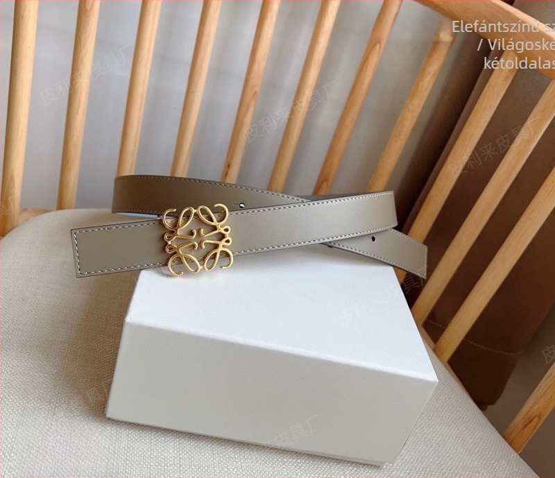 Női öv valódi bőrből (első réteg marhabőrből) réz csattal, sima zárás, sokoldalú stílus, elektroplátolás befejezés