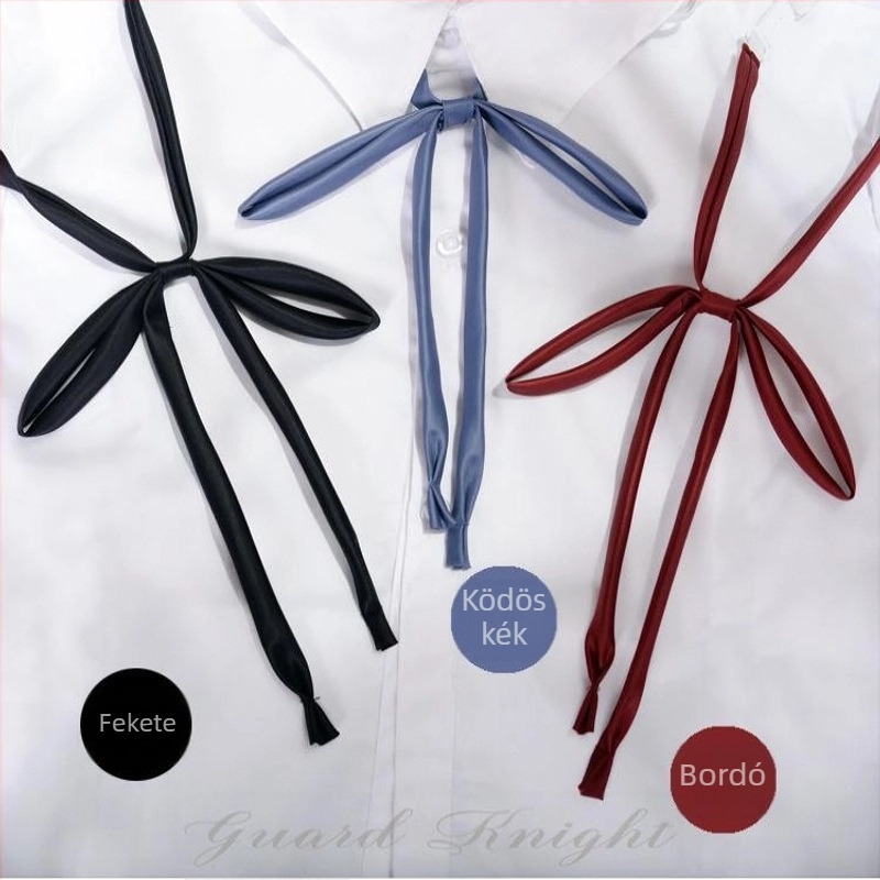 Galléros virágos nyakkendő — uniszex Koreai stílus, 90% poliészter, Kód DY1009064643, 2025 tavasz