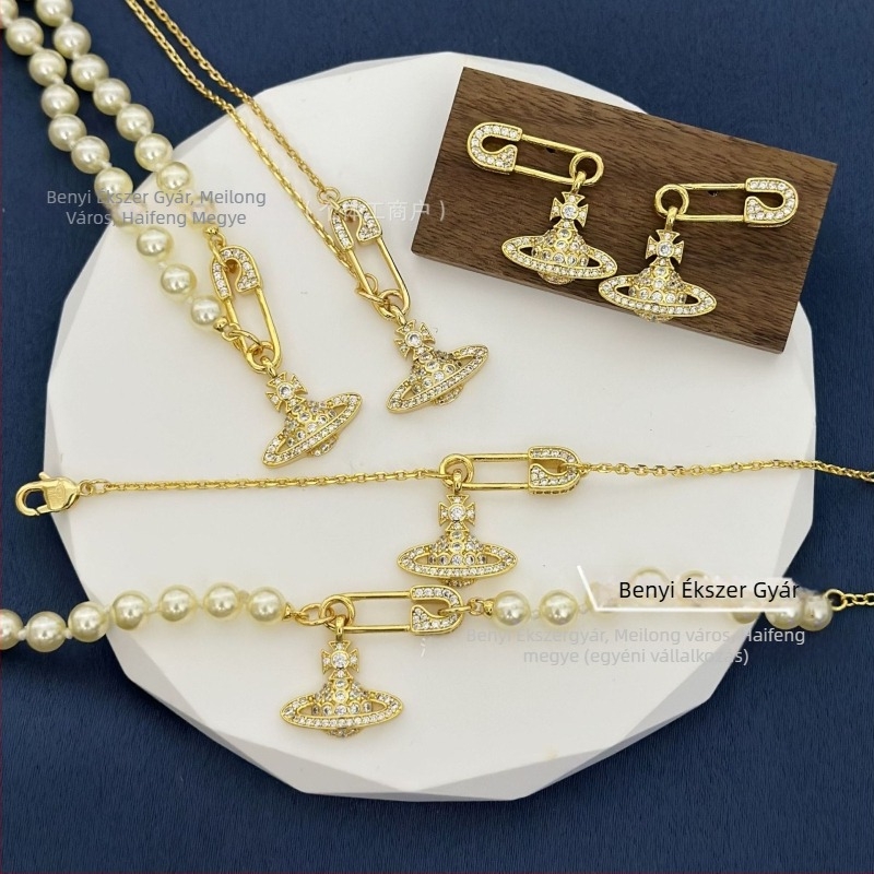 Geometriai alakú nyaklánc, O- alakú lánccal, réz medállal, egyrétegű, mindennapi stílus (Geometriai alak, O- alakú lánc, réz medál, egyrétegű, mindennapi stílus)