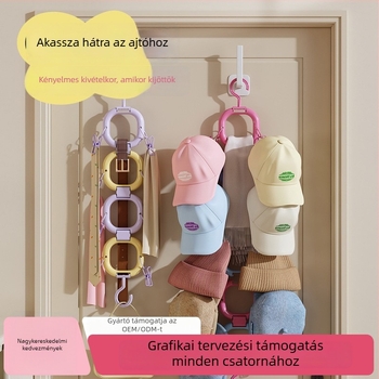 Kalapok tároló csipesz állvány - műanyag, összecsukható, modell 1, márka Orange Words