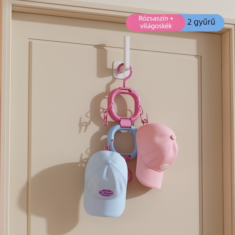 Kalapok tároló csipesz állvány - műanyag, összecsukható, modell 1, márka Orange Words