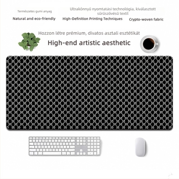 Egérpad természetes gumi alapanyagból, csúszásmentes, hőtranszfer nyomtatás, OEM testreszabás