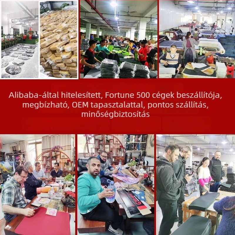 Egérpad természetes gumi alapanyagból, csúszásmentes, hőtranszfer nyomtatás, OEM testreszabás