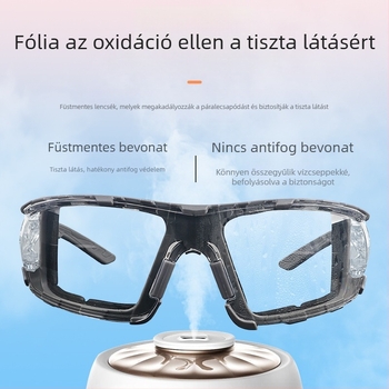 Y900 védő szemüveg, polikarbonát, porvédő szemvédelem