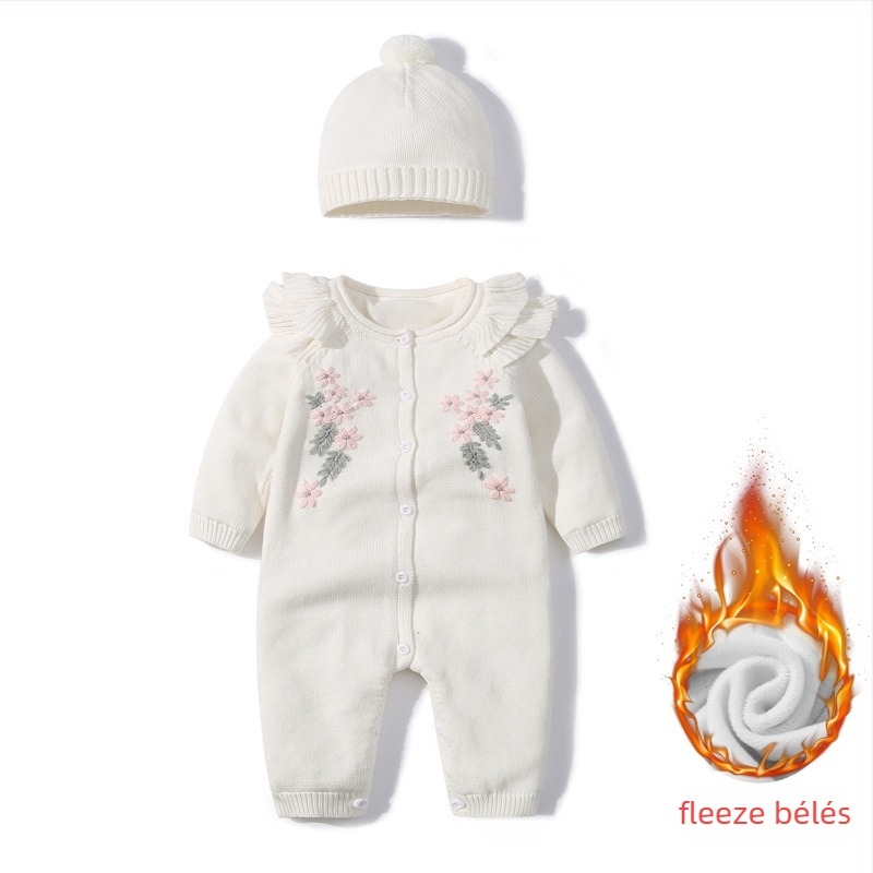 Baba overál, 100% pamut, fleece bélés, hosszú ujjú, elöl gombos zárás