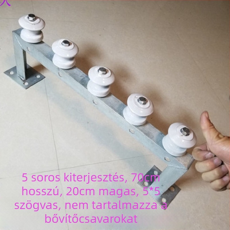 Falihoz szerelt kábelrögzítő elektromos szereléshez és ideiglenes kábelállvány