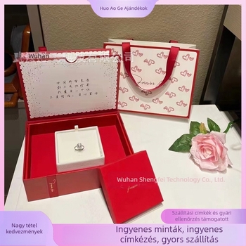Ékszer csomagoló doboz az Orge Gifts-től — anyag: papírkarton; csomagolás típusa: csomagoló doboz; csomagolási szint: kiskereskedelmi csomagolás; cél: ékszer csomagolás