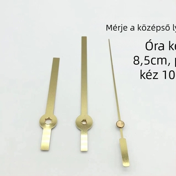 Kvarc óra mechanizmus fém házzal és óra mutatókkal • Márka: Clock hand • Mozgás: kvarc • Csomagolás: 500 darab
