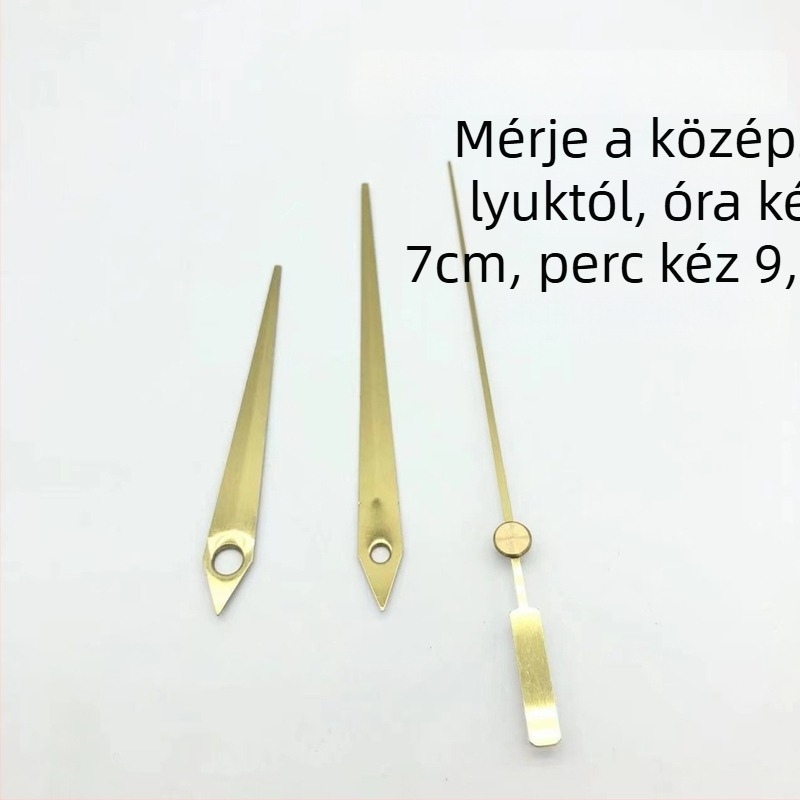 Kvarc óra mechanizmus fém házzal és óra mutatókkal • Márka: Clock hand • Mozgás: kvarc • Csomagolás: 500 darab