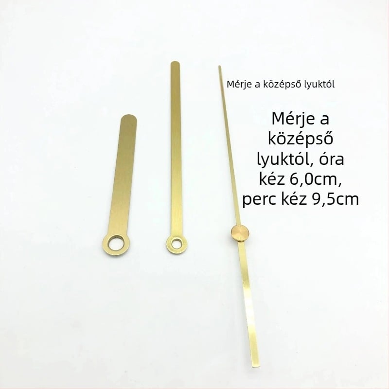 Kvarc óra mechanizmus fém házzal és óra mutatókkal • Márka: Clock hand • Mozgás: kvarc • Csomagolás: 500 darab