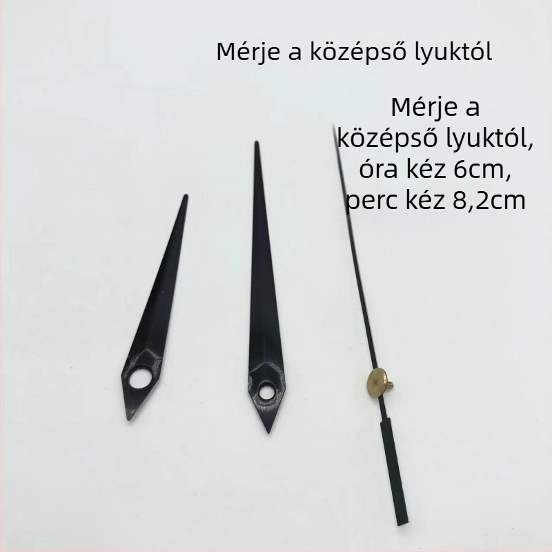 Kvarc óra mechanizmus fém házzal és óra mutatókkal • Márka: Clock hand • Mozgás: kvarc • Csomagolás: 500 darab