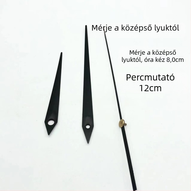 Kvarc óra mechanizmus fém házzal és óra mutatókkal • Márka: Clock hand • Mozgás: kvarc • Csomagolás: 500 darab