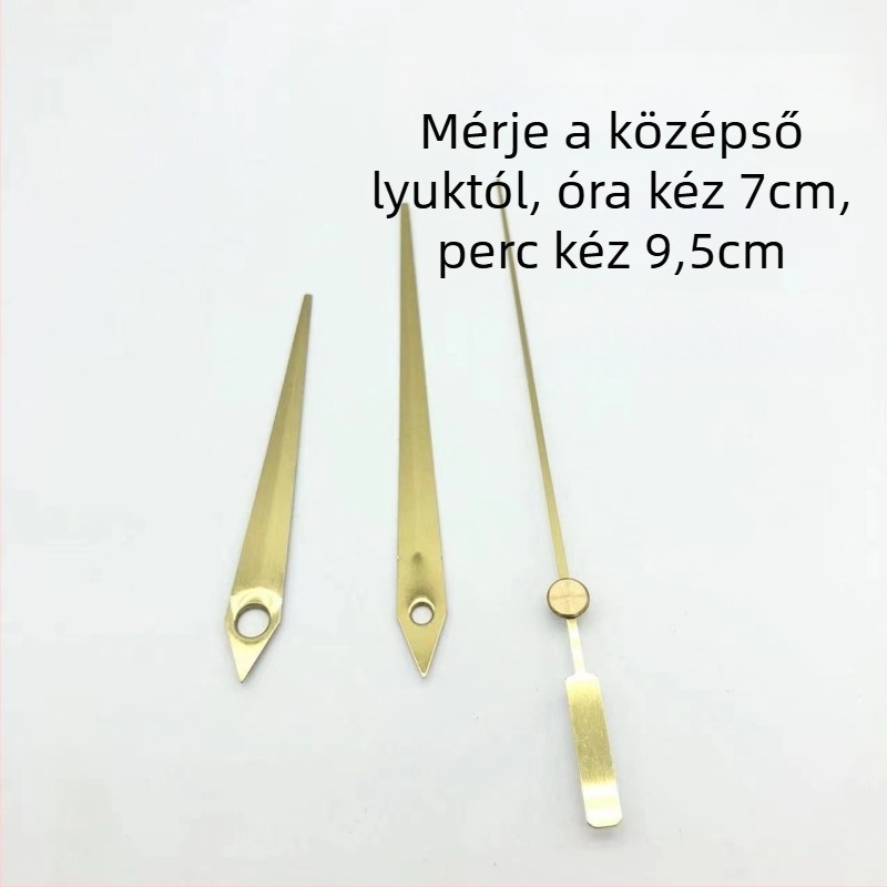 Kvarc óra mechanizmus fém házzal és óra mutatókkal • Márka: Clock hand • Mozgás: kvarc • Csomagolás: 500 darab