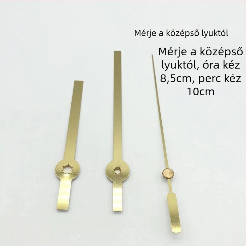 Kvarc óra mechanizmus fém házzal és óra mutatókkal • Márka: Clock hand • Mozgás: kvarc • Csomagolás: 500 darab