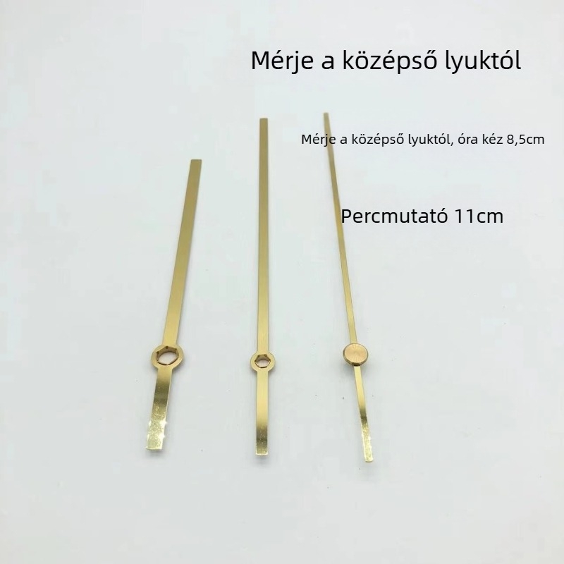 Kvarc óra mechanizmus fém házzal és óra mutatókkal • Márka: Clock hand • Mozgás: kvarc • Csomagolás: 500 darab