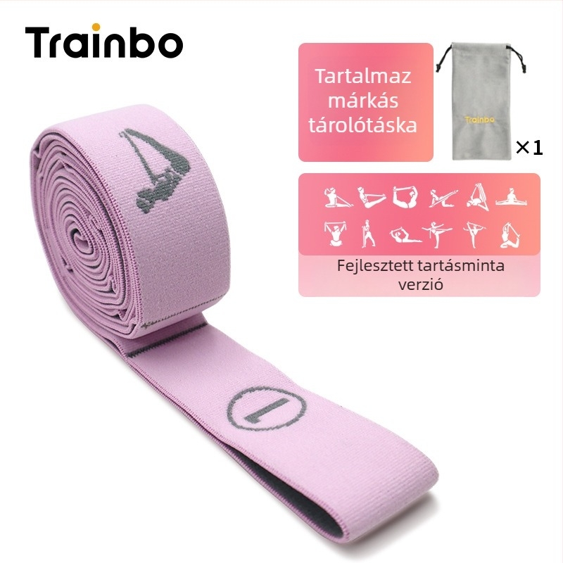 TrainBo Gyermekeknek – Nyújtóöv tánc edzéshez, poliamid és latex fonalból