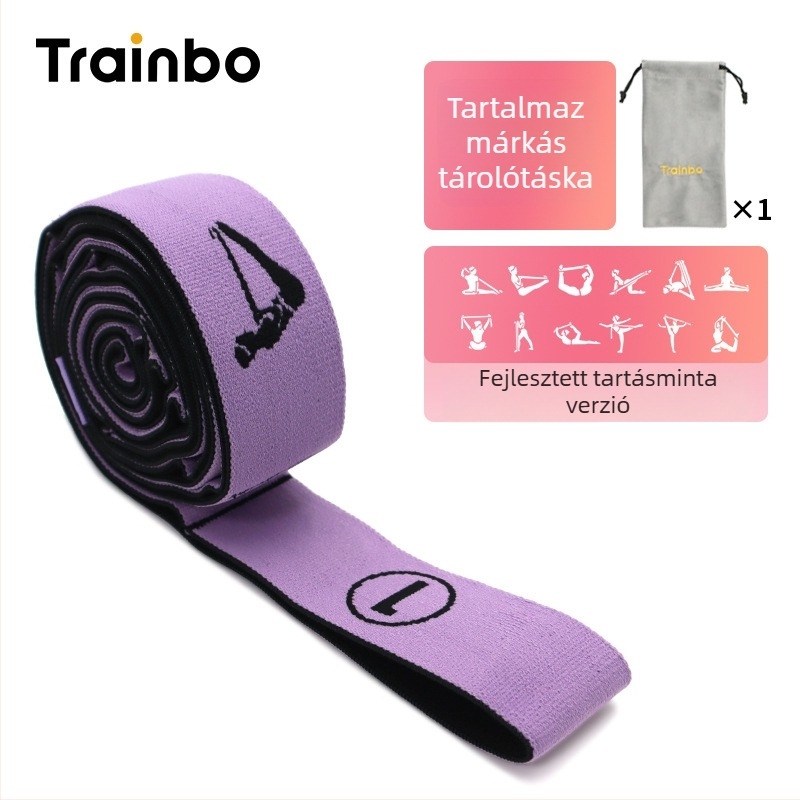 TrainBo Gyermekeknek – Nyújtóöv tánc edzéshez, poliamid és latex fonalból