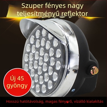 Elektromos tricikli első fényszóró – ultra-fényes LED elülső lámpa, kompatibilis 12V/48V/60V