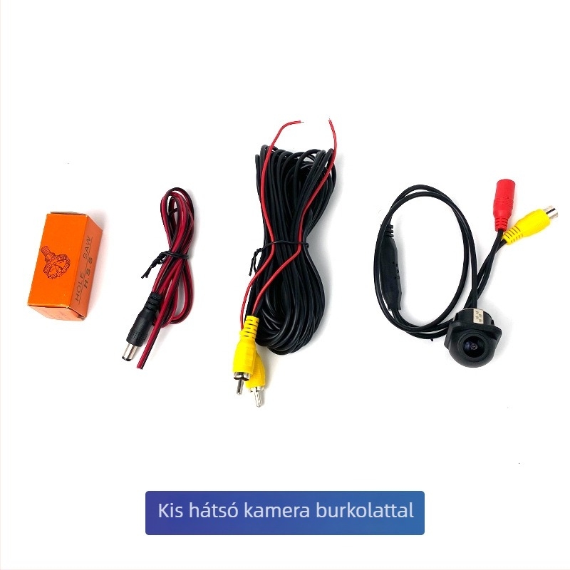 Visszafelé kamera, univerzális, 12V, 170° látószög, 720P/1080P CVBS/AHD