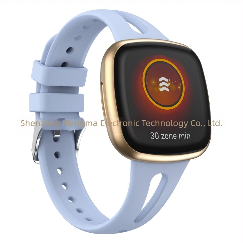 Szilikon szíj Fitbit Versa4, Versa3, Sense2 – Droplet Sport dizájn, tűcsattal, 20g