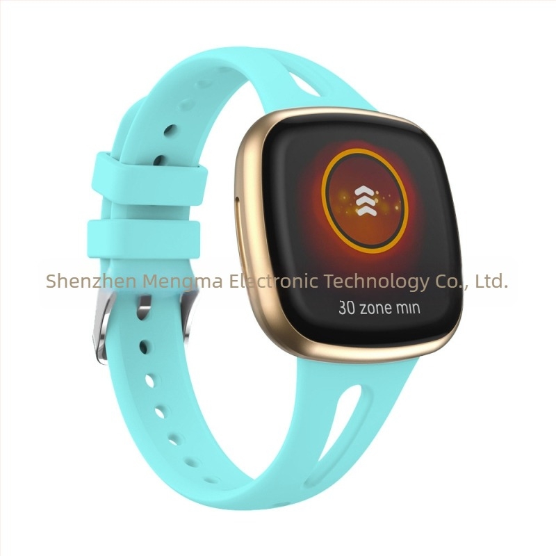 Szilikon szíj Fitbit Versa4, Versa3, Sense2 – Droplet Sport dizájn, tűcsattal, 20g
