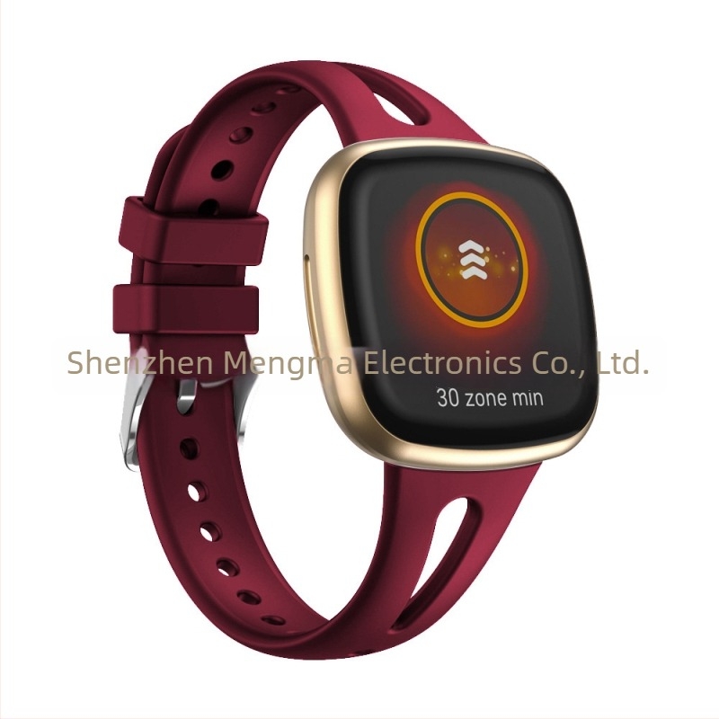 Szilikon szíj Fitbit Versa4, Versa3, Sense2 – Droplet Sport dizájn, tűcsattal, 20g