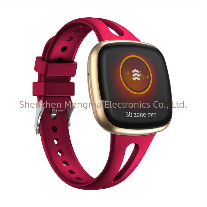 Szilikon szíj Fitbit Versa4, Versa3, Sense2 – Droplet Sport dizájn, tűcsattal, 20g