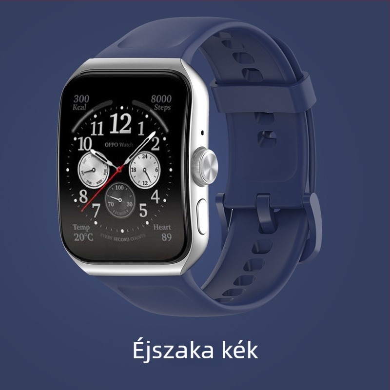 Oppo Watch 3 Pro kompatibil szilikon óraszíj – Star Balance márka, csat, 20 g, 2022-ben debütált