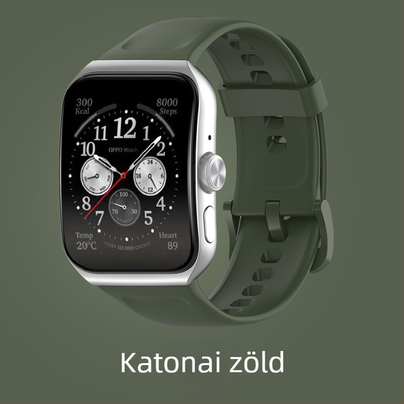Oppo Watch 3 Pro kompatibil szilikon óraszíj – Star Balance márka, csat, 20 g, 2022-ben debütált