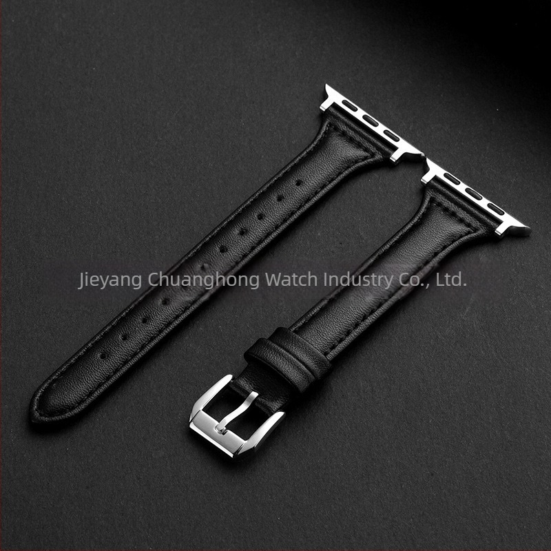 Apple Watch bőrszíj – valódi bőr, mikroszálas bőrszíj, karcsú fazon